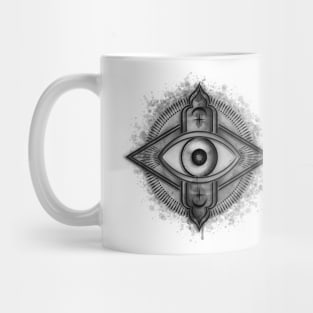 Divine Sight Black Mug